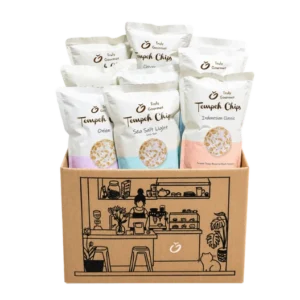 Truly Gourmet 12-pack Tempeh Chips gift box