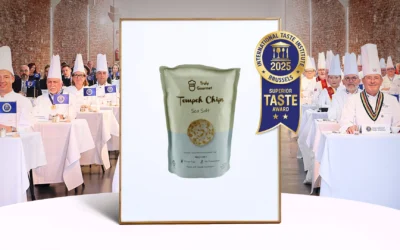 🏅 Truly Gourmet’s Sea Salt Tempeh Chips Win the Superior Taste Award 2025