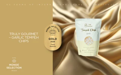 Our Garlic Tempeh Chips Just Won Gold at Monde Selection 2026