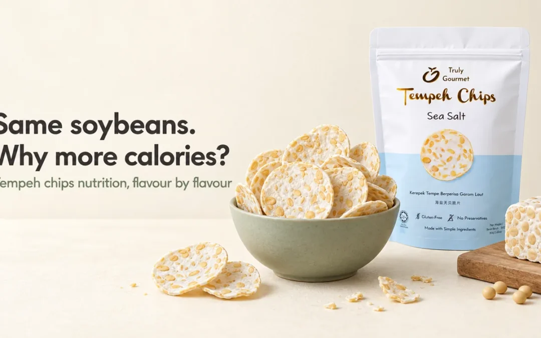 Tempeh Chips Calories and Nutrition, Flavour by Flavour